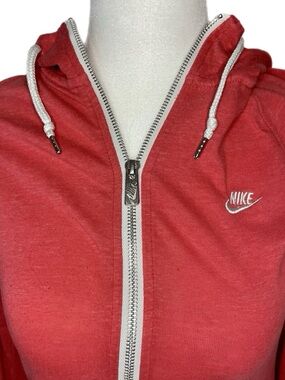 Nike Zip Hoodie with White Trim